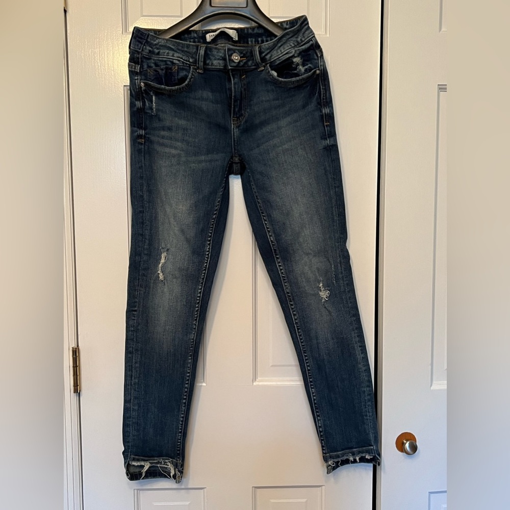 Mid-Rise Skinny Jeans